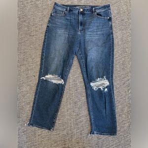 Women’s American Eagle Mom Jean Size 16 Regular Ankle Length Pre-Owned